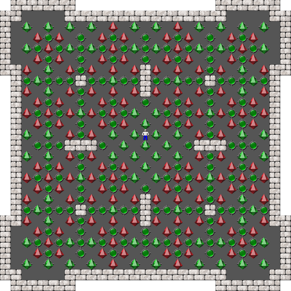 Sokoban Sasquatch 06 Arranged level 79